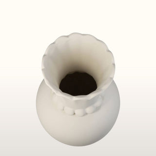 Smooth Ivory Tall Decorative Vase in Homewares from Oriana B www.orianab.com