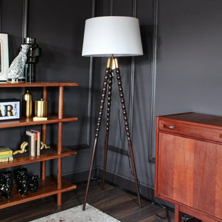 Spindle Tripod Floor Lamp in Lighting from Oriana B www.orianab.com