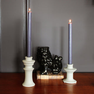 Tall Ivory Candlestick in Homewares from Oriana B www.orianab.com