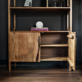 Tall Mango Wood Display Unit in Furniture from Oriana B www.orianab.com