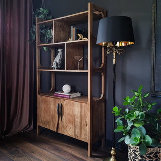 Tall Mango Wood Display Unit in Furniture from Oriana B www.orianab.com