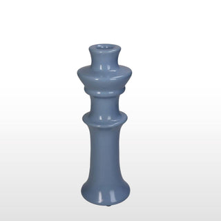 Tall Powder Blue Candlestick in Homewares from Oriana B www.orianab.com