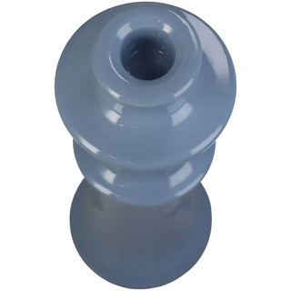 Tall Powder Blue Candlestick in Homewares from Oriana B www.orianab.com