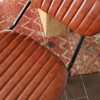 Tan Industrial Dining Chair in Furniture from Oriana B www.orianab.com