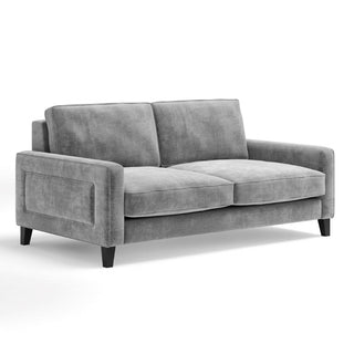 The Chelsea Sofa | Silver in Bespoke from Oriana B www.orianab.com