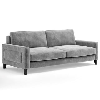 The Chelsea Sofa | Silver in Bespoke from Oriana B www.orianab.com