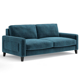 The Chelsea Sofa | Teal in Bespoke from Oriana B www.orianab.com