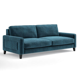 The Chelsea Sofa | Teal in Bespoke from Oriana B www.orianab.com
