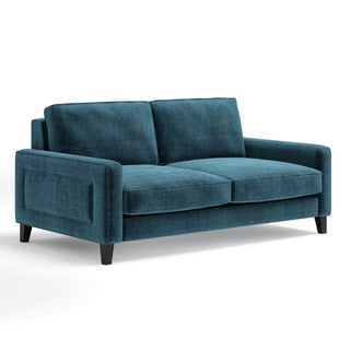 The Chelsea Sofa | Teal in Bespoke from Oriana B www.orianab.com