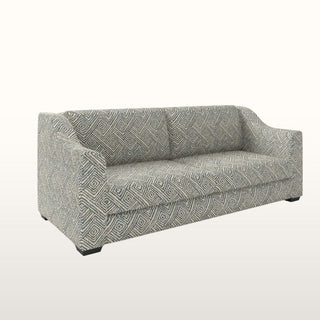 The Kidman Sofa | Geometric | Anthracite in Bespoke from Oriana B www.orianab.com