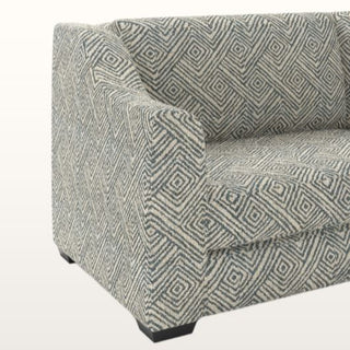 The Kidman Sofa | Geometric | Anthracite in Bespoke from Oriana B www.orianab.com