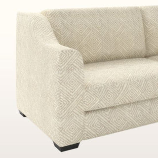 The Kidman Sofa | Geometric | Beige in Bespoke from Oriana B www.orianab.com