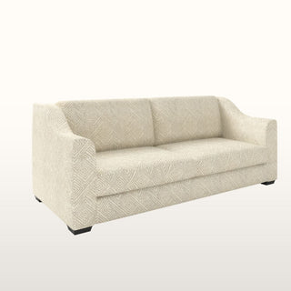 The Kidman Sofa | Geometric | Beige in Bespoke from Oriana B www.orianab.com