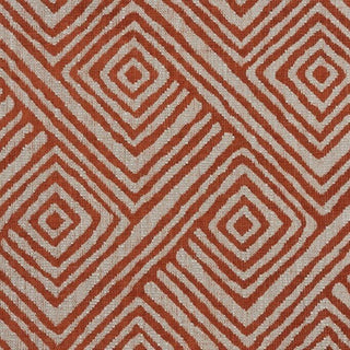 The Kidman Sofa | Geometric | Terracotta in Bespoke from Oriana B www.orianab.com