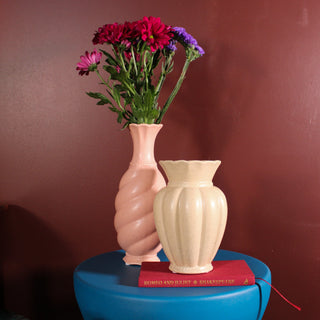 Traditional Mini Beige Vase in Homewares from Oriana B www.orianab.com