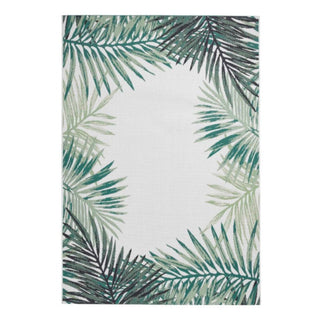 Tropical Leaves | Indoor & Outdoor Rug in Homewares from Oriana B www.orianab.com
