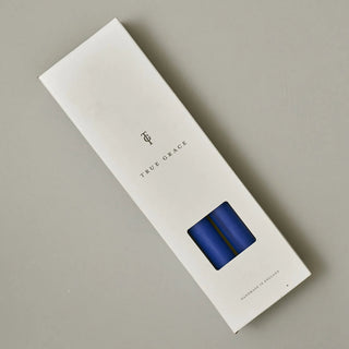 True Grace Dinner Candle | Cobalt in Homewares from Oriana B www.orianab.com