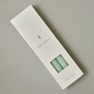 True Grace Dinner Candle | Eau de Nil in Homewares from Oriana B www.orianab.com