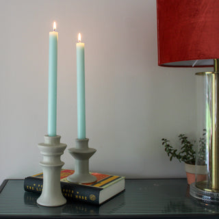 True Grace Dinner Candle | Eau de Nil in Homewares from Oriana B www.orianab.com