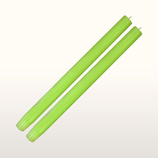 True Grace Dinner Candle | Fluo Green in Homewares from Oriana B www.orianab.com