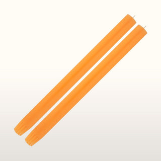 True Grace Dinner Candle | Fluo Orange in Homewares from Oriana B www.orianab.com