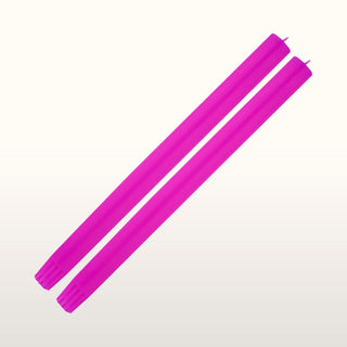 True Grace Dinner Candle | Fluo Purple in Homewares from Oriana B www.orianab.com