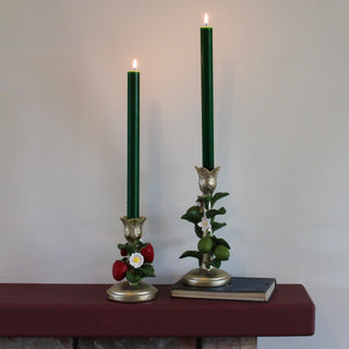 True Grace Dinner Candle | Holly Leaf in Homewares from Oriana B www.orianab.com