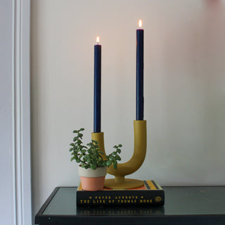 True Grace Dinner Candle | Navy in Homewares from Oriana B www.orianab.com