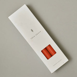 True Grace Dinner Candle | Red in Homewares Box of 12 from Oriana B. www.orianab.com
