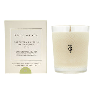 True Grace | Green Tree & Citrus | Classic Candle in Homewares from Oriana B www.orianab.com