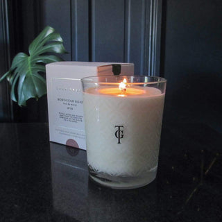 True Grace | Moroccan Rose | Classic Candle in Homewares from Oriana B www.orianab.com