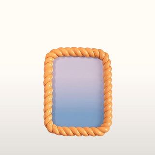 Twisted Photo Frame | Orange in Homewares from Oriana B www.orianab.com