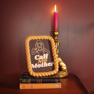 Twisted Photo Frame | Orange in Homewares from Oriana B www.orianab.com