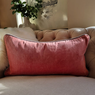 Velvet Cushion | Rose | 30 x 60 cmOriana BHomewares