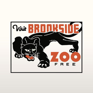 Visit Brookside Zoo Free Print | 50x70 in Homewares from Oriana B www.orianab.com