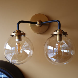 Wall Light | 2 domes in Archived from Oriana B www.orianab.com