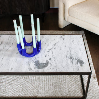 White Marble Top Coffee Table in Archived from Oriana B www.orianab.com