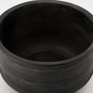 Wide Black Planter in Archived from Oriana B www.orianab.com